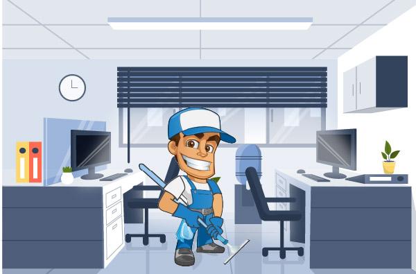 Office and commercial cleaning service