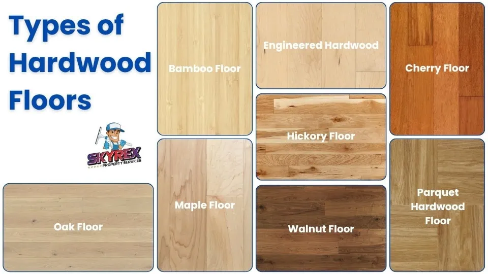 Types of Hardwood Floors in Ontario & How SKYREX Clean Them
