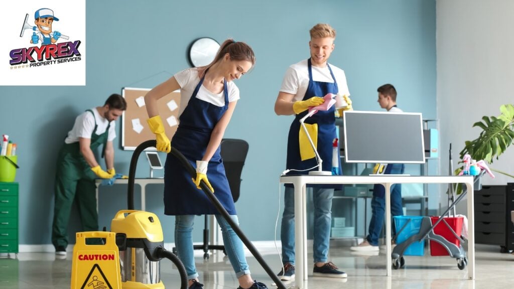 Professional skyrex cleaner deep cleaning office