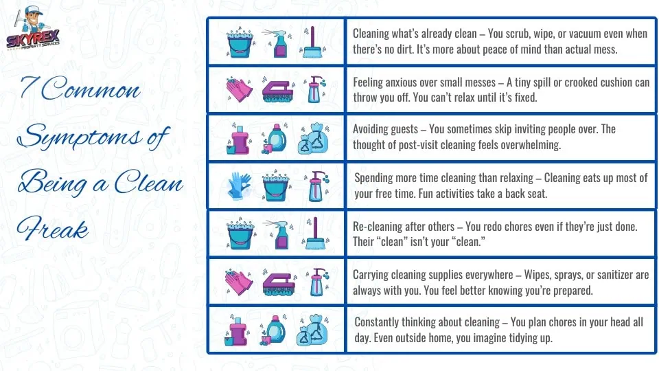 Are You a Clean Freak? 7 Signs of Cleanliness Obsession