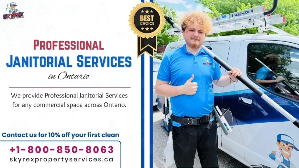 Janitorial Cleaning Services in Ontario, SKYREX Property Services