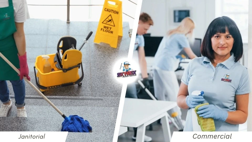 Janitorial Services vs Commercial Cleaning, What’s the Difference