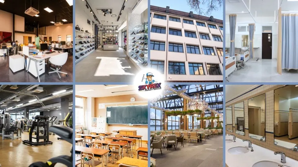 Types of Janitorial Services for Offices, Schools, and Stores