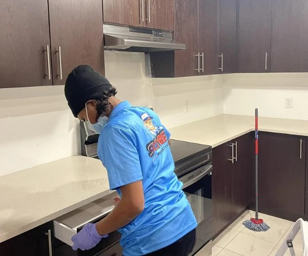 home kitchen room cleaning