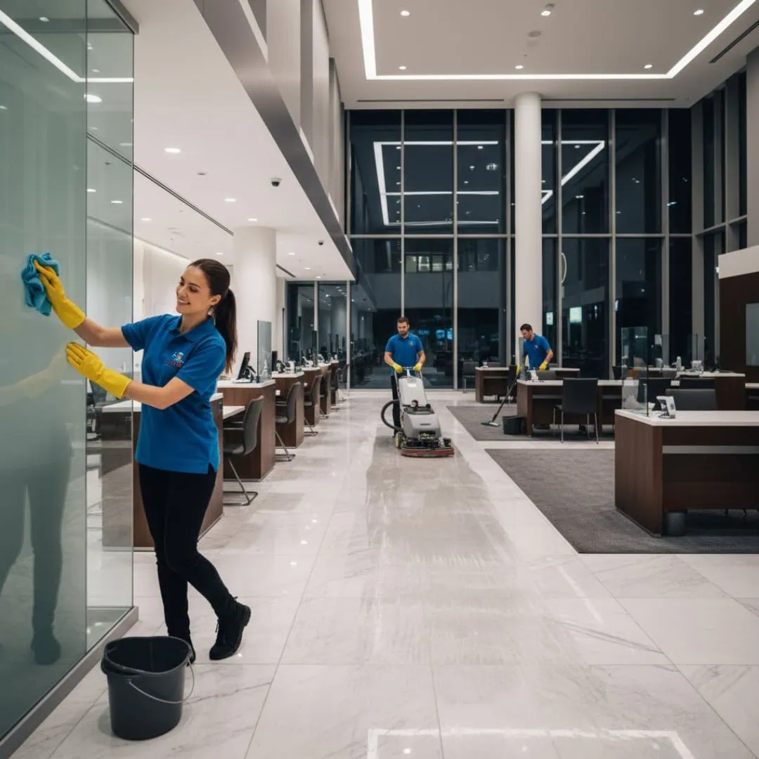 bank cleaning services