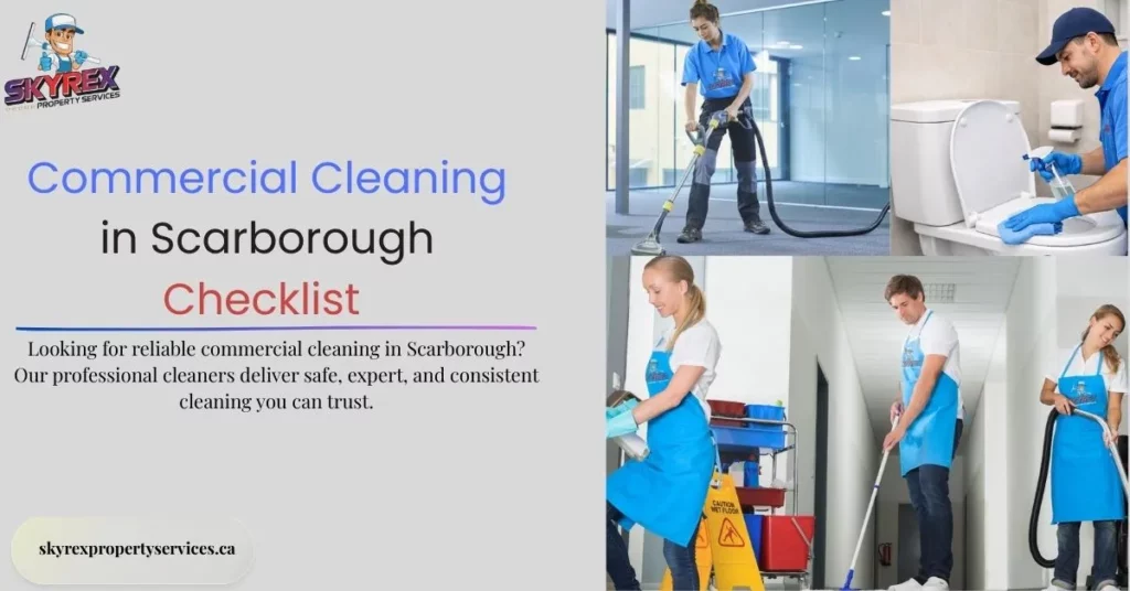 Commercial Cleaning in Scarborough Checklist