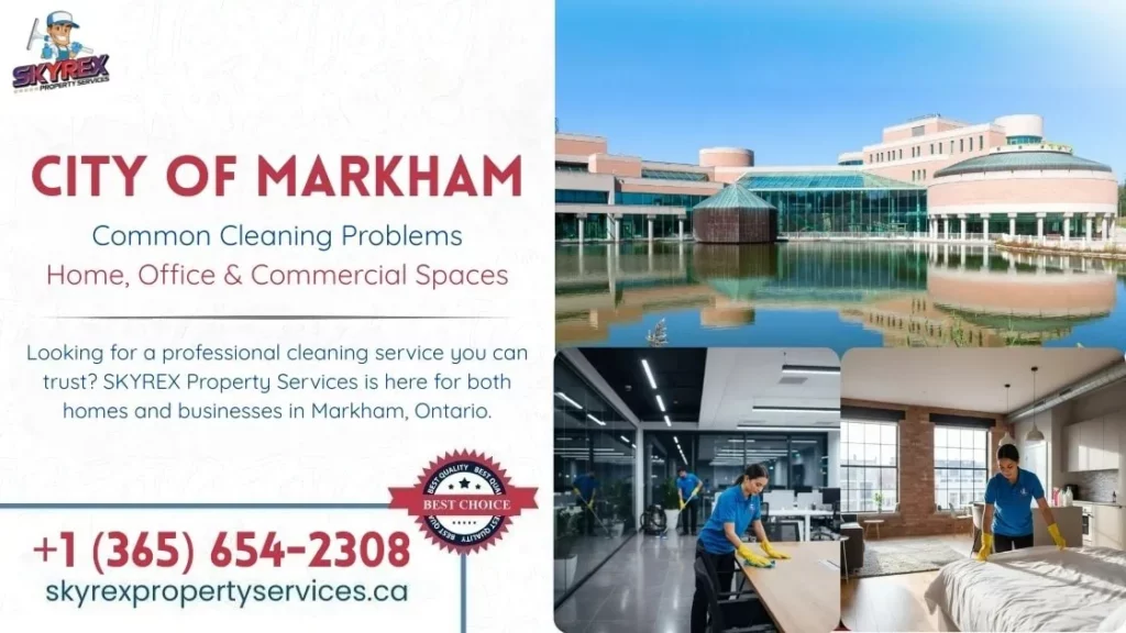 City of Markham Common Home and Office Cleaning Problems
