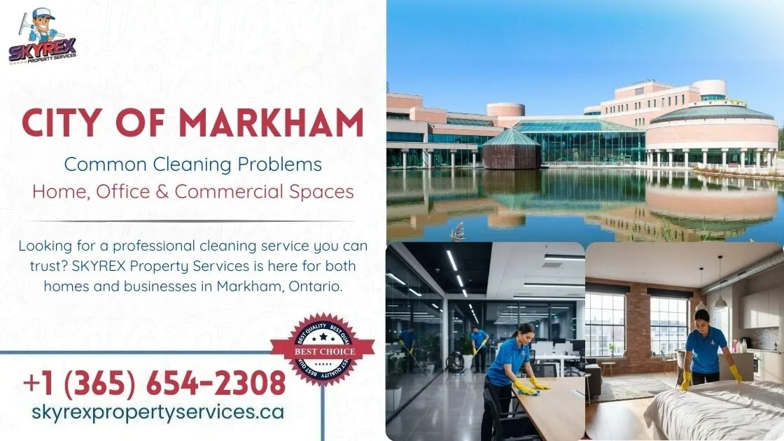 City of Markham Common Home and Office Cleaning Problems