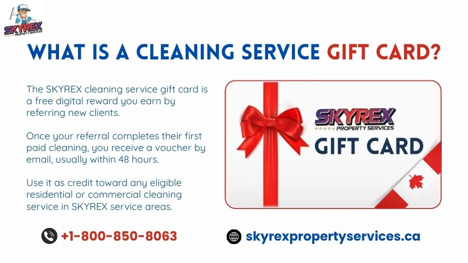 What Is a Cleaning Service Gift Card