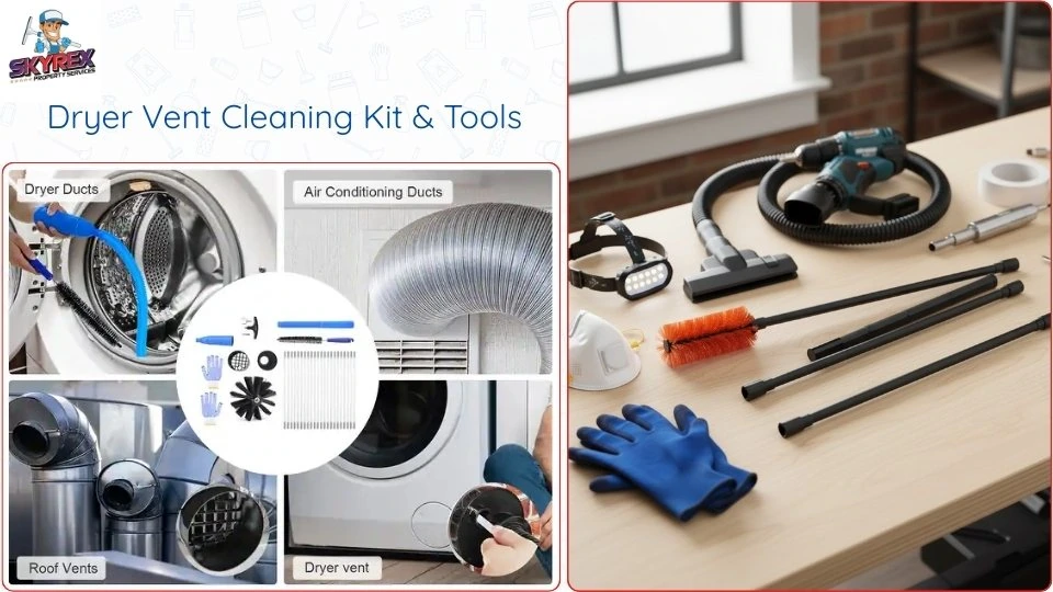 What You Need Dryer Vent Cleaning Kit & Tools