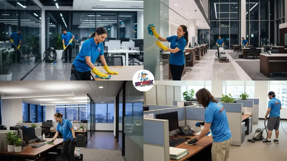 Office cleaning franchises make money through repeat cleaning contracts
