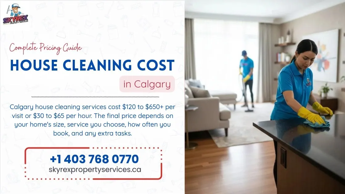 How Much Does House Cleaning Cost in Calgary, Complete Pricing Guide