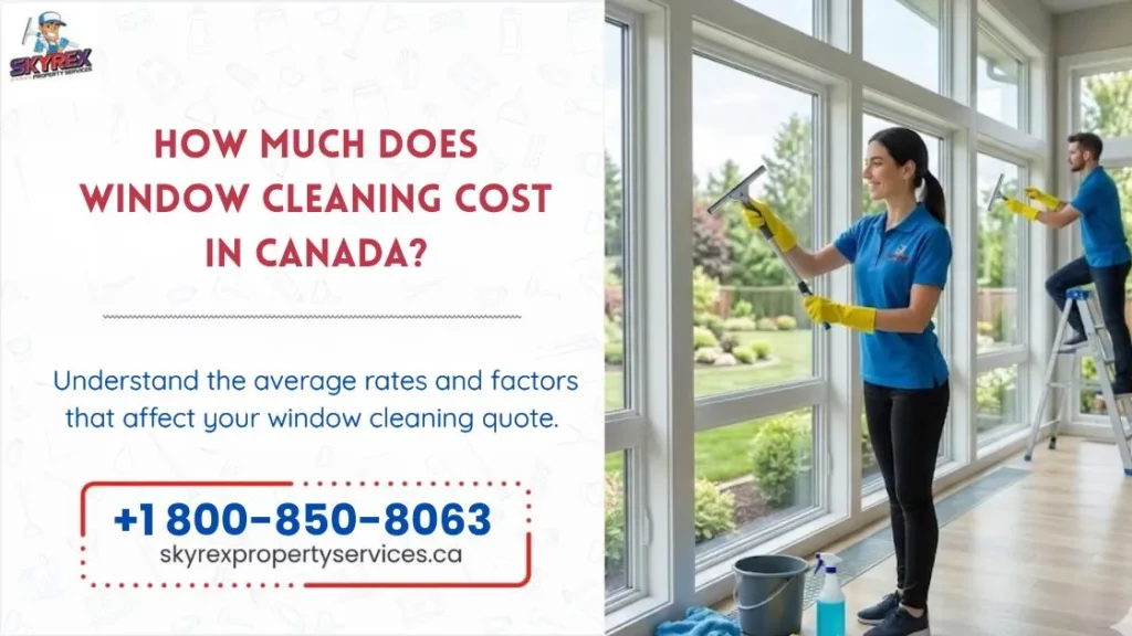 how much does window cleaning cost in canada