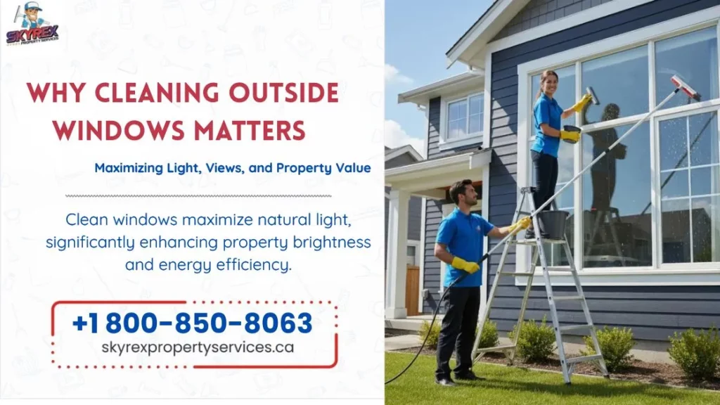 why cleaning outside windows matters