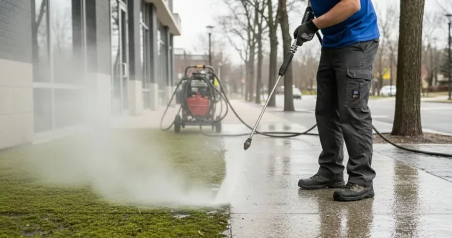 Commercial Pressure Washing in Markham