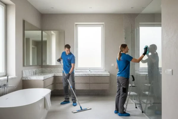 Post Renovation Cleaning washroom